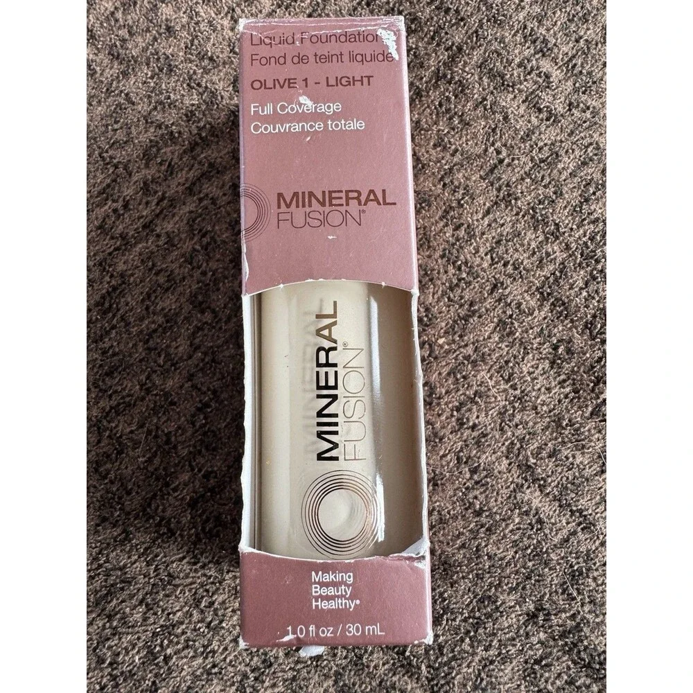 Mineral Fusion Liquid Foundation Full Coverage 1.0oz./30ml New; You Pick!